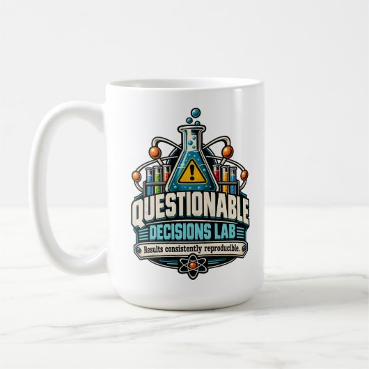 Mug Decisions Discutables Lab – Résultats Constamment (Gauche)