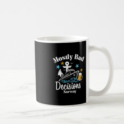 Mug Décisions Mostly D Norvège Spring Break (Droite)