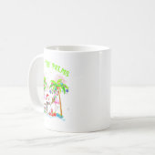 Mug Deck The Palms Flamingo Trocal Christmas Lights Pa (Devant gauche)