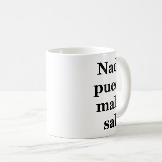 Mug Declaración de optimismo forzado (Devant droit)