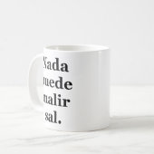 Mug Declaración de optimismo forzado (Devant gauche)