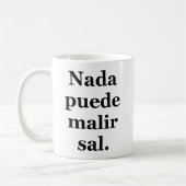 Mug Declaración de optimismo forzado (Gauche)