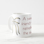 Mug Déclaration d'amitié significative (Devant gauche)