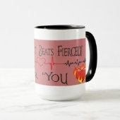 Mug Déclaration d'amour passionnée (Devant droit)