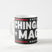 Mug Déclaration de Chinga Tu MAGA (Devant gauche)