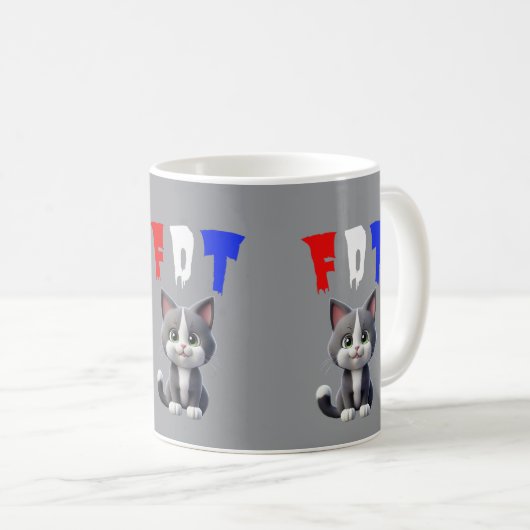 MUG DÉCLARATION DE FDT LITTLE KITTY (Devant droit)
