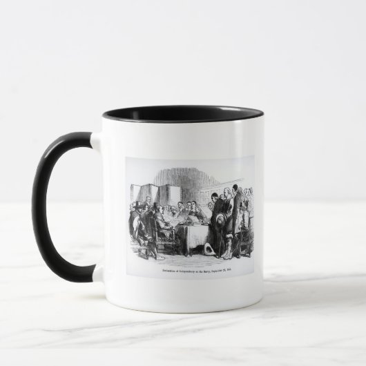Mug Déclaration de l'indépendance (Gauche)