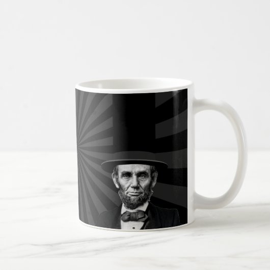 Mug Déclaration de mode présidentielle Abraham Lincoln (Droite)