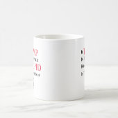 Mug Déclaration de protestation sarcastique contre Tru (Centre)