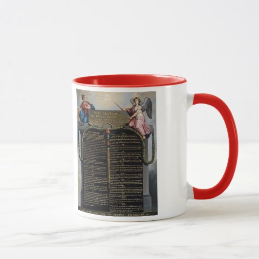 Mug Déclaration des droites de l'homme et du citoyen (Droite)