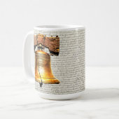 Mug Déclaration d'indépendance (Devant gauche)