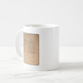 Mug Déclaration d'indépendance (Devant gauche)