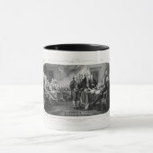Mug Déclaration d'indépendance : Projet de loi de 2 $, (Centre)