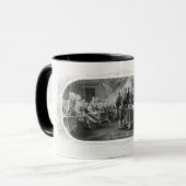 Mug Déclaration d'indépendance : Projet de loi de 2 $, (Devant gauche)