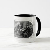Mug Déclaration d'indépendance : Projet de loi de 2 $, (Devant droit)