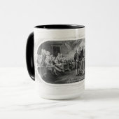 Mug Déclaration d'indépendance : Projet de loi de 2 $, (Devant gauche)
