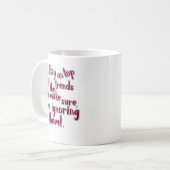 Mug Déclaration drôle d'ignorer les tendances Humour S (Devant gauche)