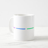 Mug Déclaration minimale (Devant gauche)