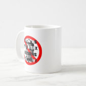 Mug Déclarations d'impôt de Romney (Devant gauche)