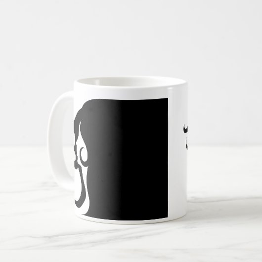 Mug Deco mod woman (Devant gauche)