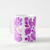 Mug Déco printanière florale (Devant gauche)