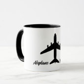 Mug décollage de l'avion (Devant gauche)