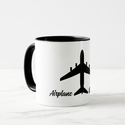 Mug décollage de l'avion (Devant gauche)