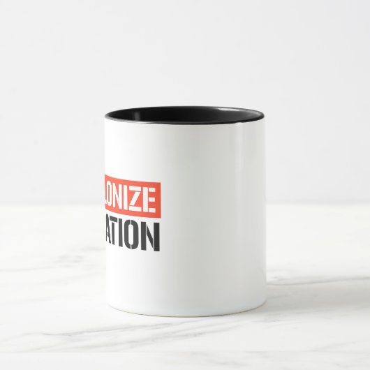 Mug Décoloniser l'éducation (Centre)