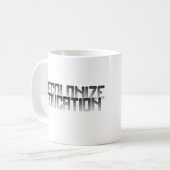 Mug Décoloniser l'éducation (Devant gauche)