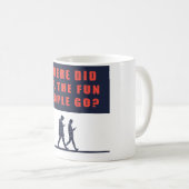 Mug Déconnexion numérique (Devant droit)