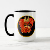 Mug Décor cadeau Mariage chinois - Cute COUPLE (Gauche)
