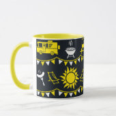 Mug Décor camping Caravan (Gauche)