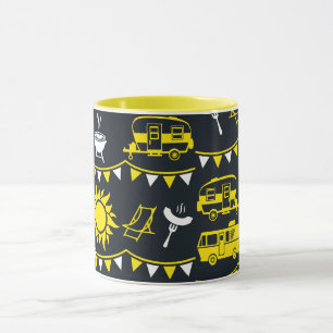 Mug Décor camping Caravan