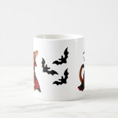 Mug Decor Cute Abyssinian Cat Vampire Dracula (Centre)