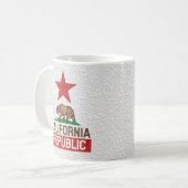 Mug Décor de la Californie humide (Devant gauche)