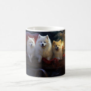 Mug Décor de Noël américain esquimau enneigé