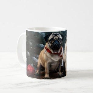 Mug Décor de Noël carlin Snowy Sleigh