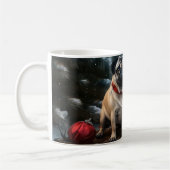 Mug Décor de Noël carlin Snowy Sleigh (Gauche)