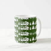 Mug Décor de Noël RV Motorhome (Devant droit)