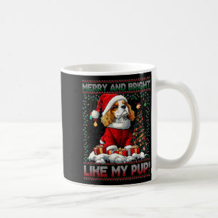 Mug Décor de sapin de Noël Cavalier King Charles Spani