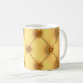 Mug Décor doré or doré arrière - plan (Devant droit)