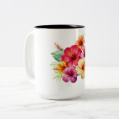 MUG DÉCOR FLEURS (Devant gauche)