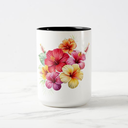 MUG DÉCOR FLEURS (Centre)