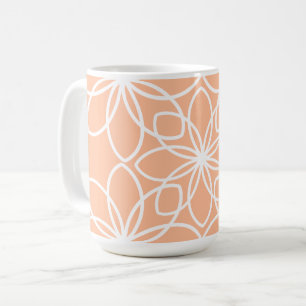 Mug Décor floral élégant et stylisé