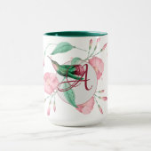 Mug DÉCOR Floral Monogramme Monnaie rose (Centre)