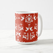 Mug Décor mexicain Otomi (Devant droit)