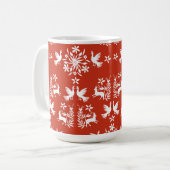 Mug Décor mexicain Otomi (Devant gauche)
