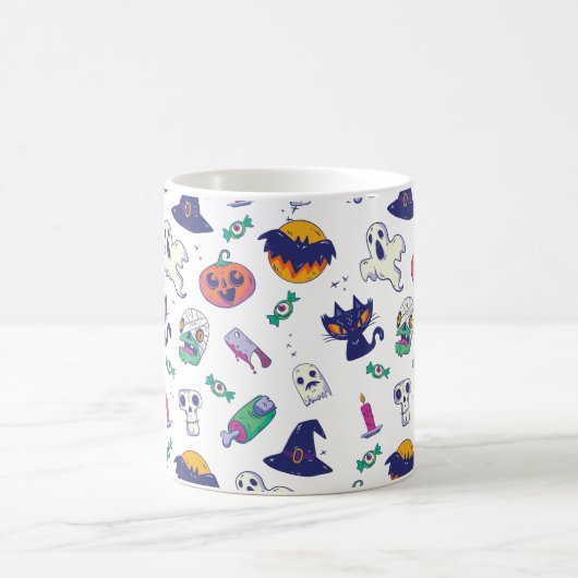 Mug Décor motif d'Halloween (Centre)