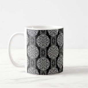 Mug Décor ornemental abstrait sans couture moderne noi