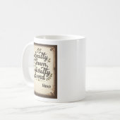Mug Décor Rustique personnalisé (Devant gauche)